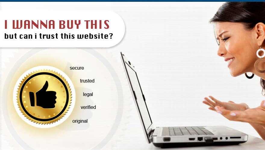 trust e commerce website