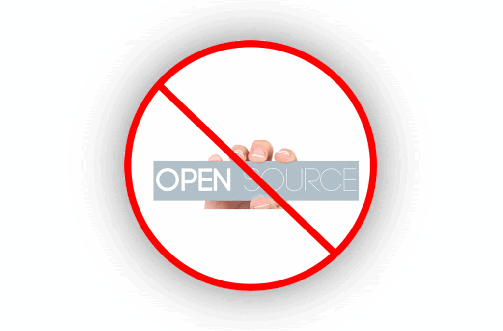no opensource