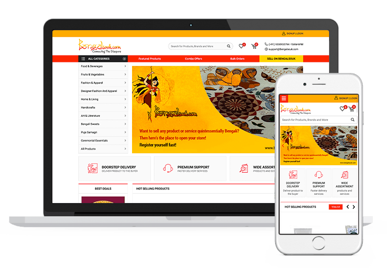 ONLINE MARKETPLACE FOR BENGALI PRODUCTS
