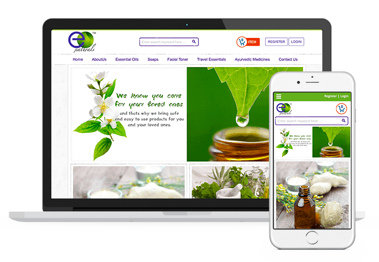 EoNaturals - An Online Store to Sell Perfumes 