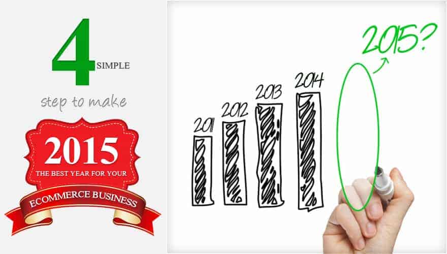 4 Simple Steps to make 2015 the best year for your ecommerce business